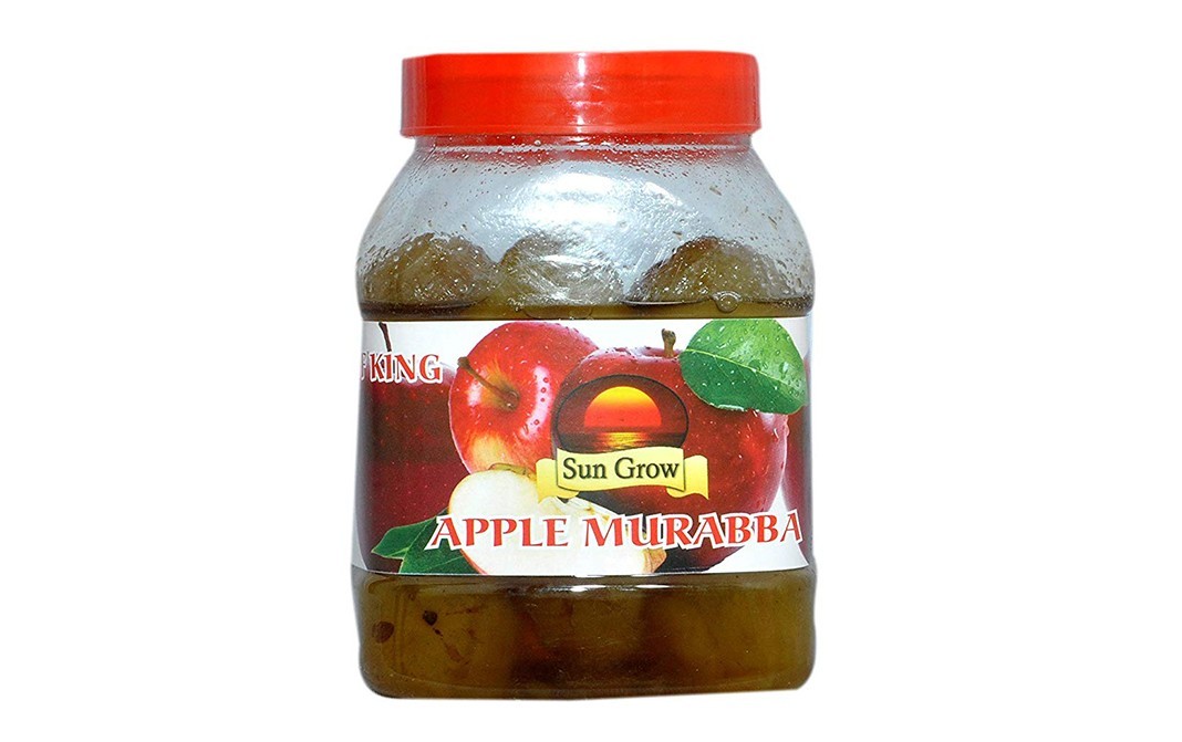 Sun Grow Apple Murabba    Plastic Jar  1 kilogram